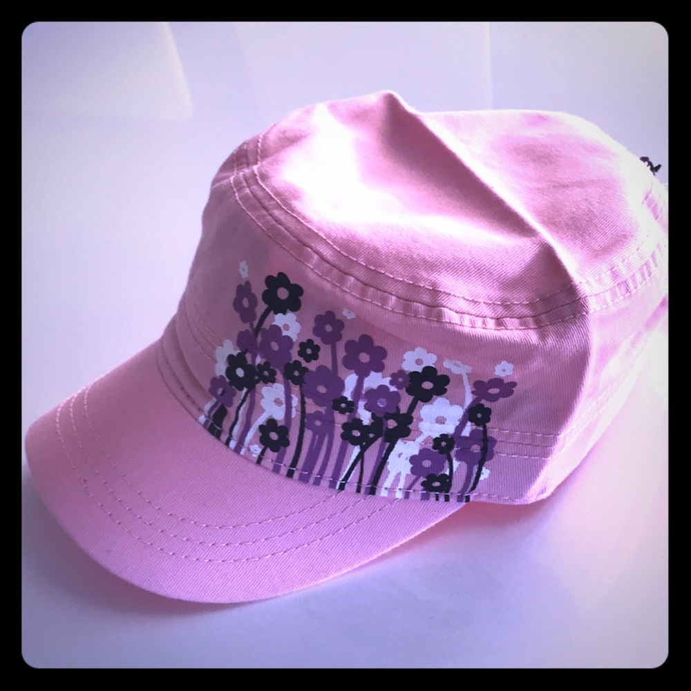 Pugs Gear Shelby Women Pink Floral Hat